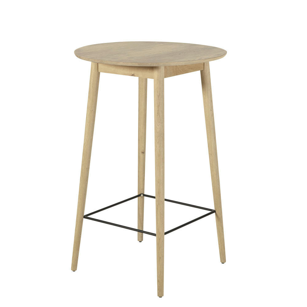 Ella Business - Table à manger haute professionnelle en chêne D70