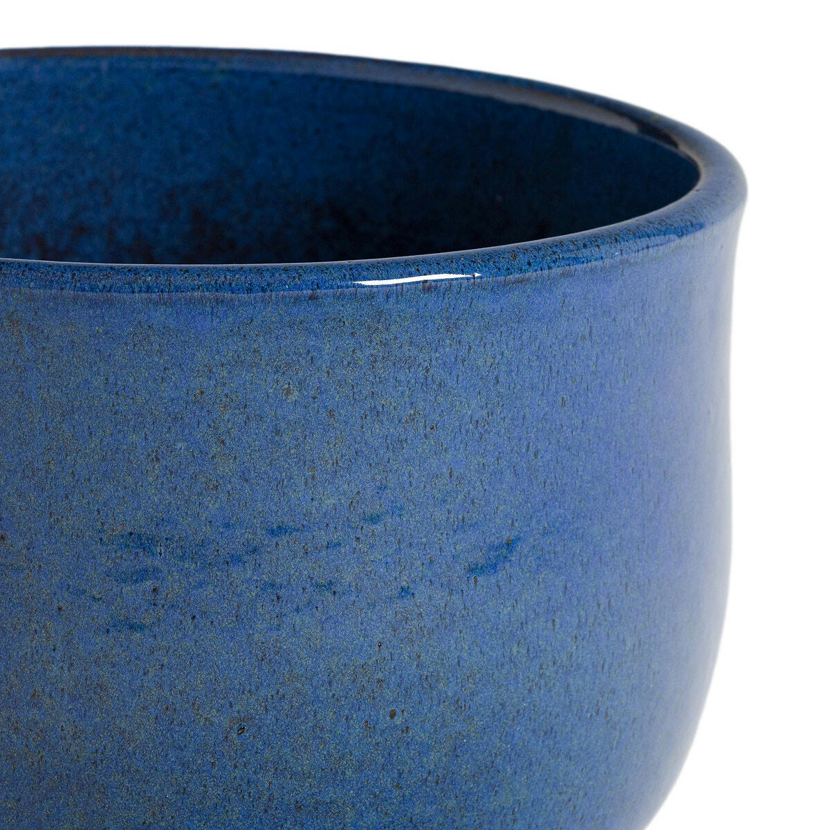 Cache-pot en terre cuite émaillée Ø32cm, Lulita