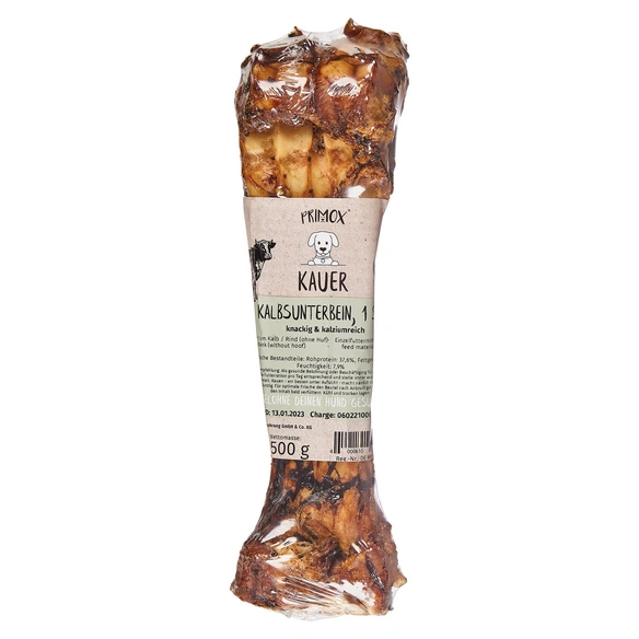 Hundesnack, Kalbsunterbein, 1 Stück