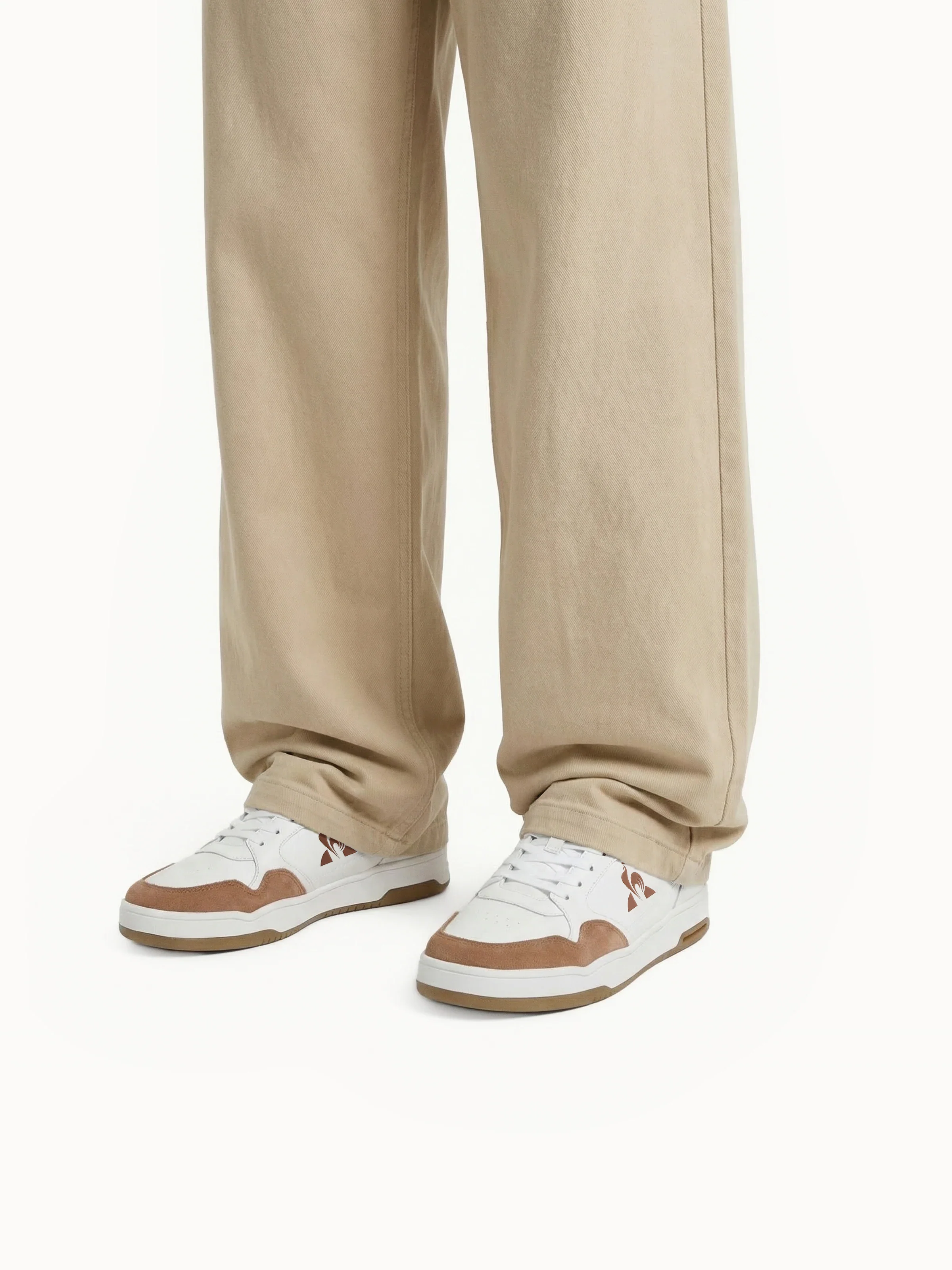 Sneakers en cuir et suede LCS Master