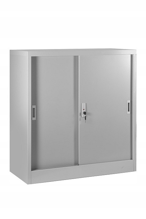 Szafka biurowa XD-020 szara metalowa