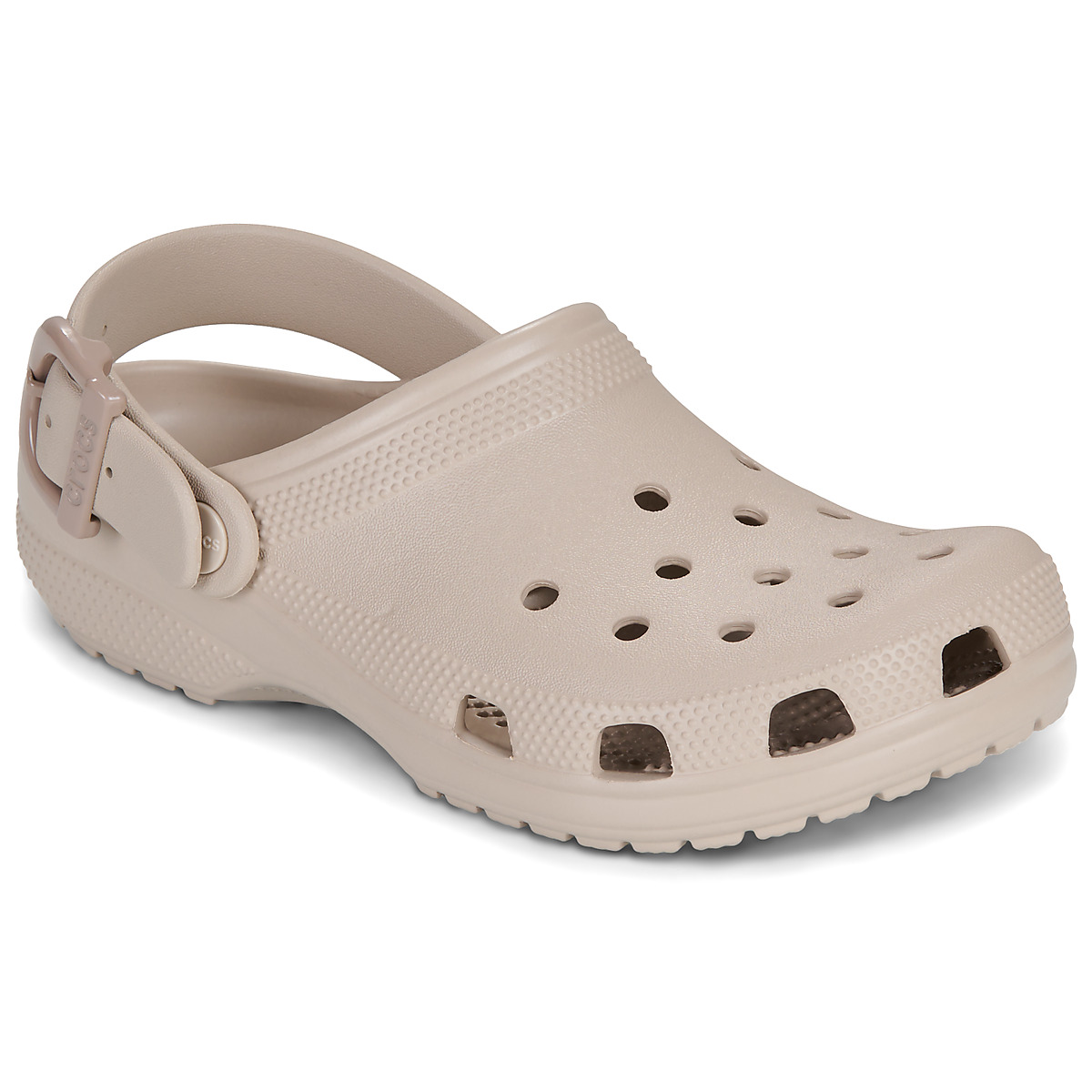 Crocs - Classic Enamel Buckle Clog - Beige
