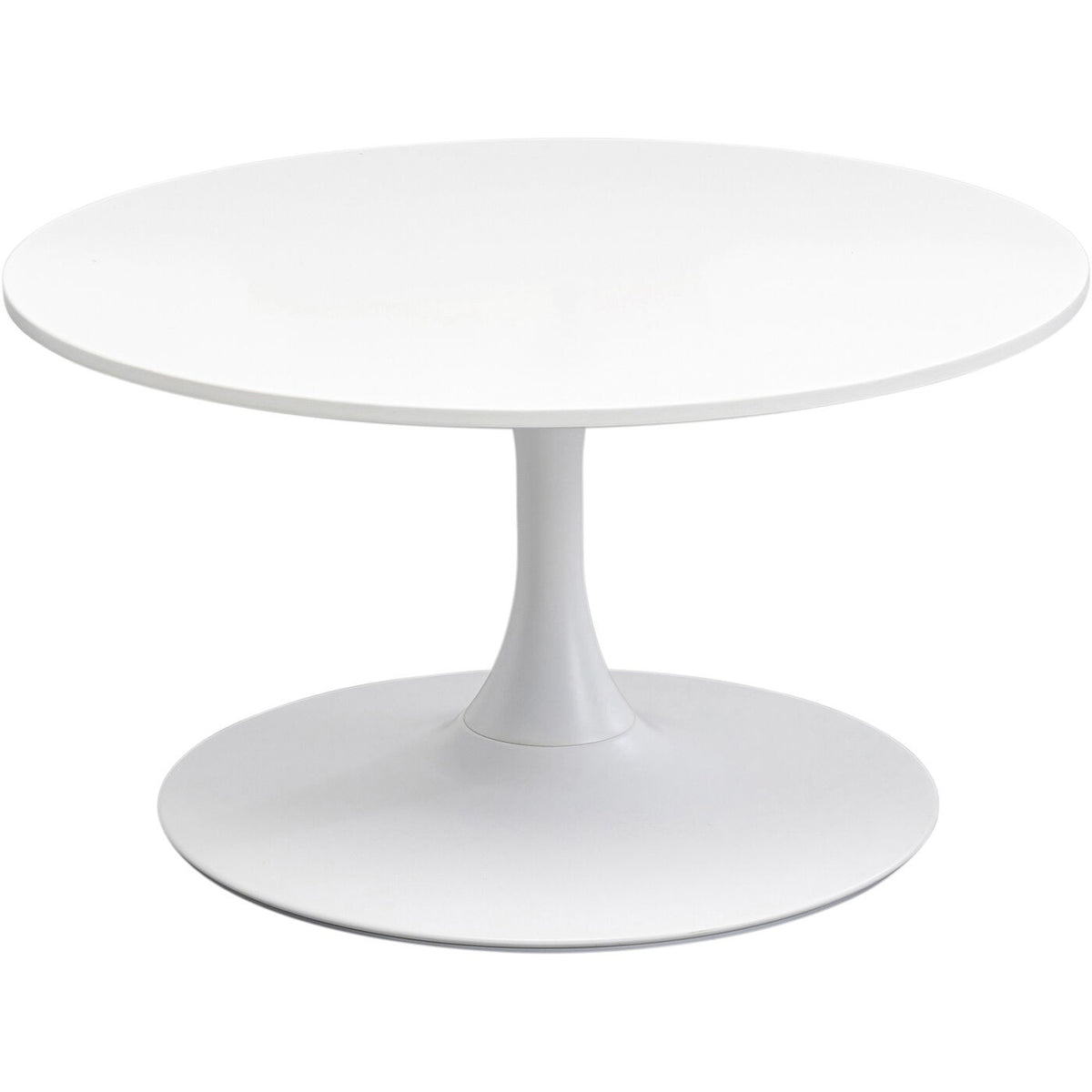 Kare Design Salontafel Schickeria wit Ø80cm