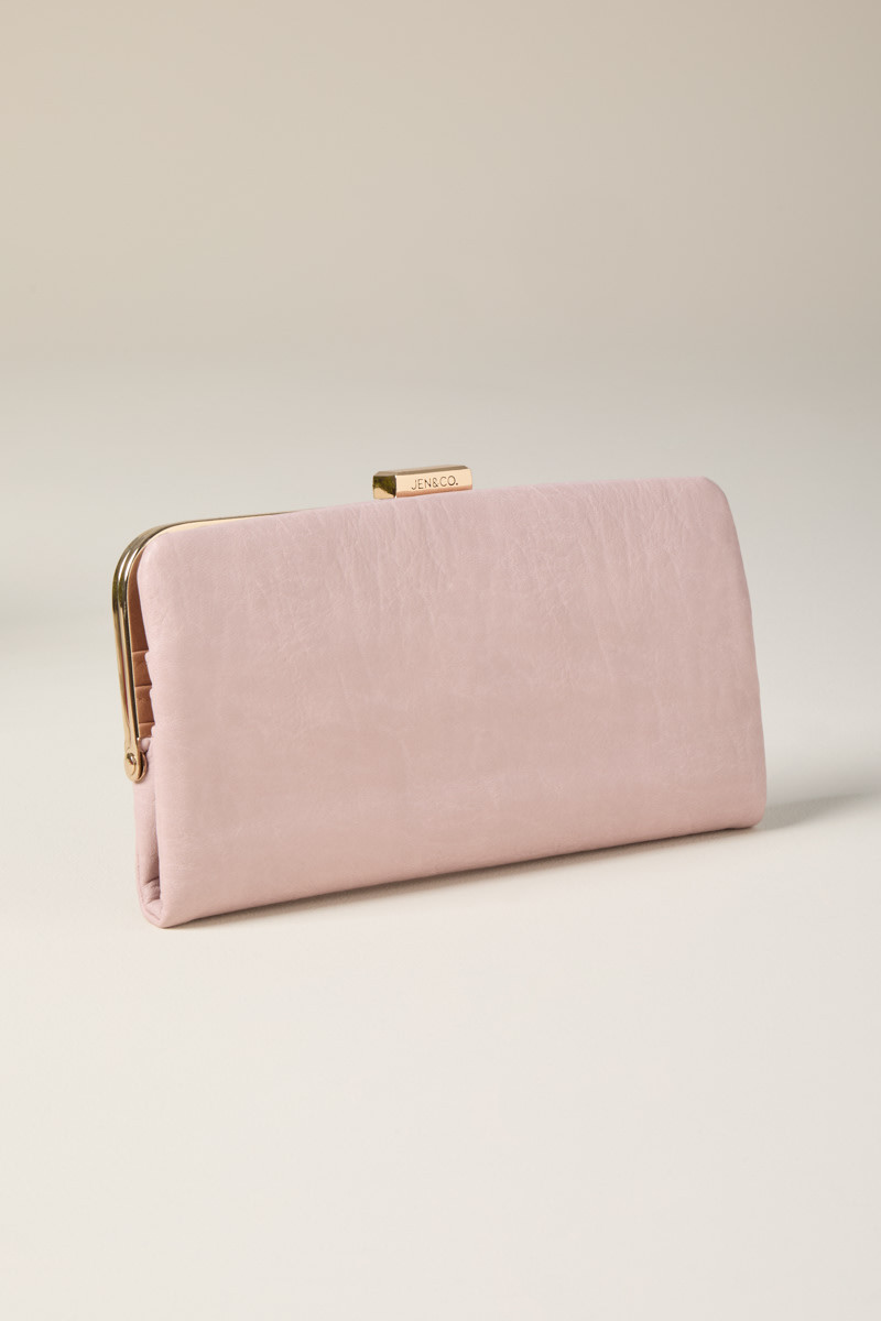 Nina Pink Crossbody Wallet