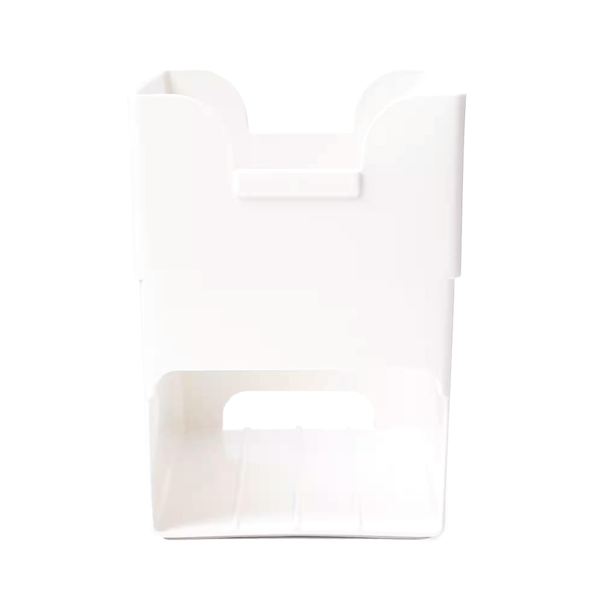 Fox Run Refrigerator Milk Bag Organizer, White