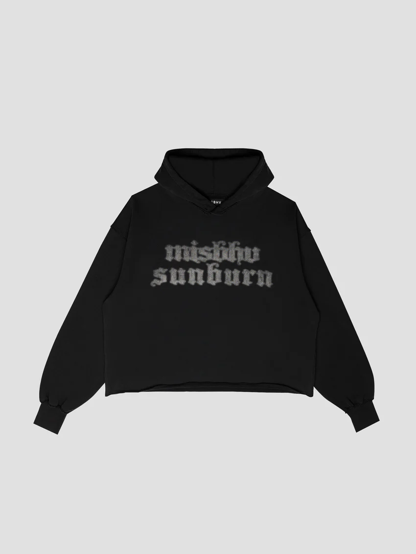 Misbhv Sunburn Cropped Hoodie