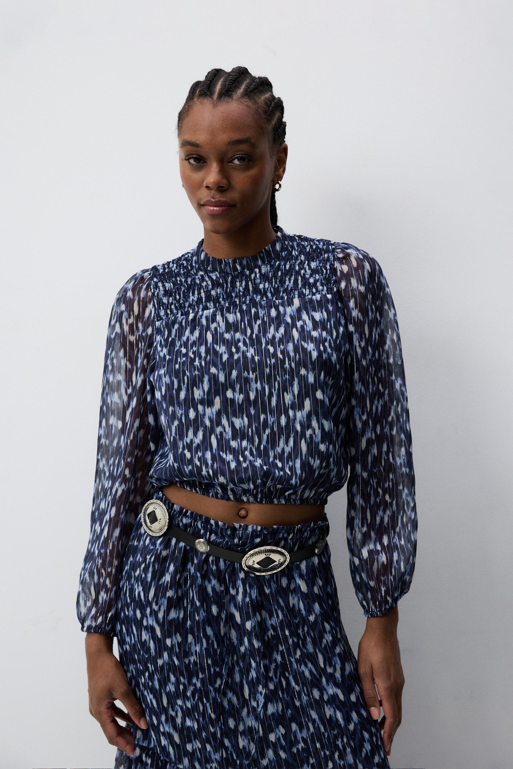 Blusa estampada