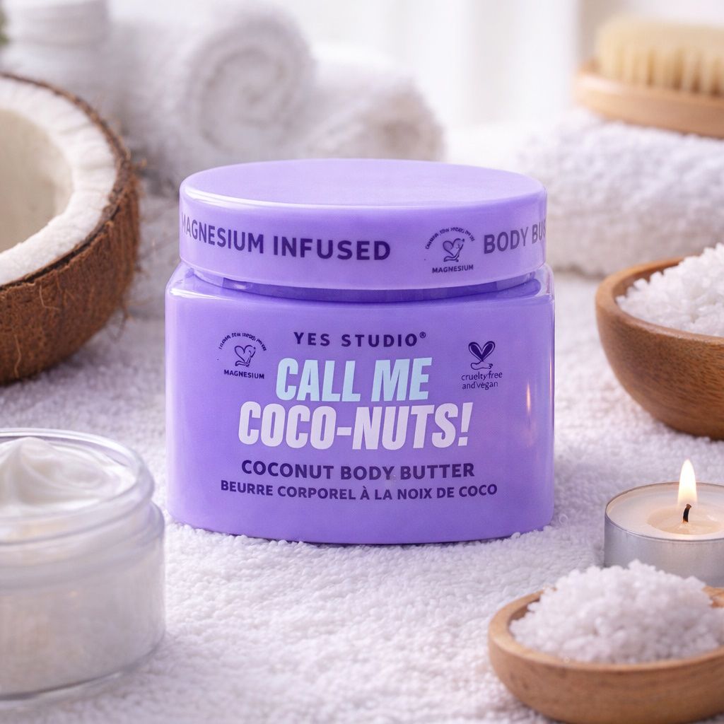 Yes Studio Call Me Coco-Nuts Magnesium Infused Body Butter 400g