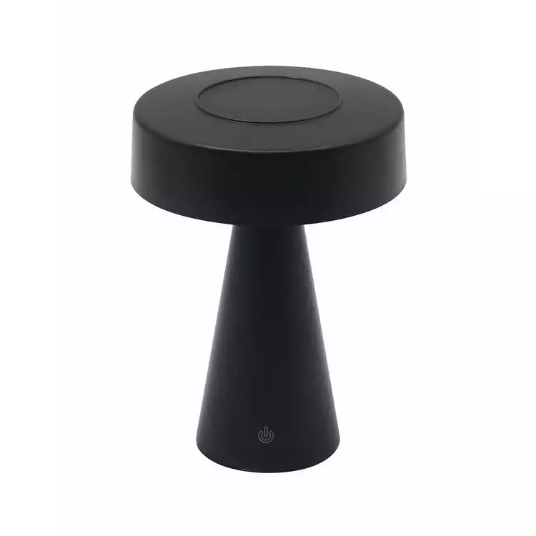 Habitat Table Top Solar Light - Black