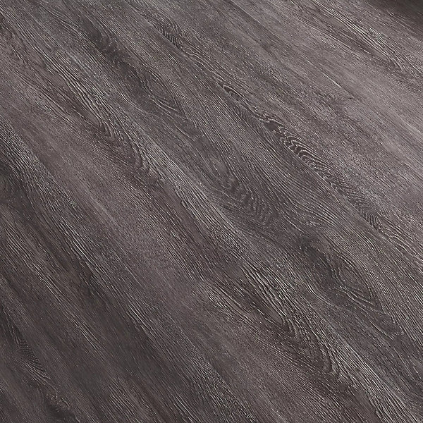 Lot de 120 planches vinyle SPC Okapirg 26,352 m² 5 mm 122 x 18 cm effet chêne foncé NEU.HOLZ