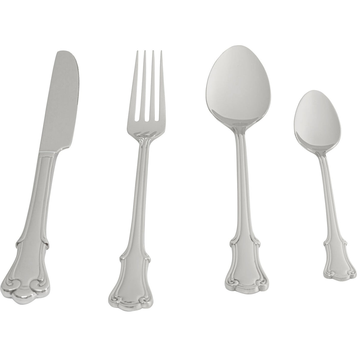 Kare Design Bestek Andrina zilver (16-part)