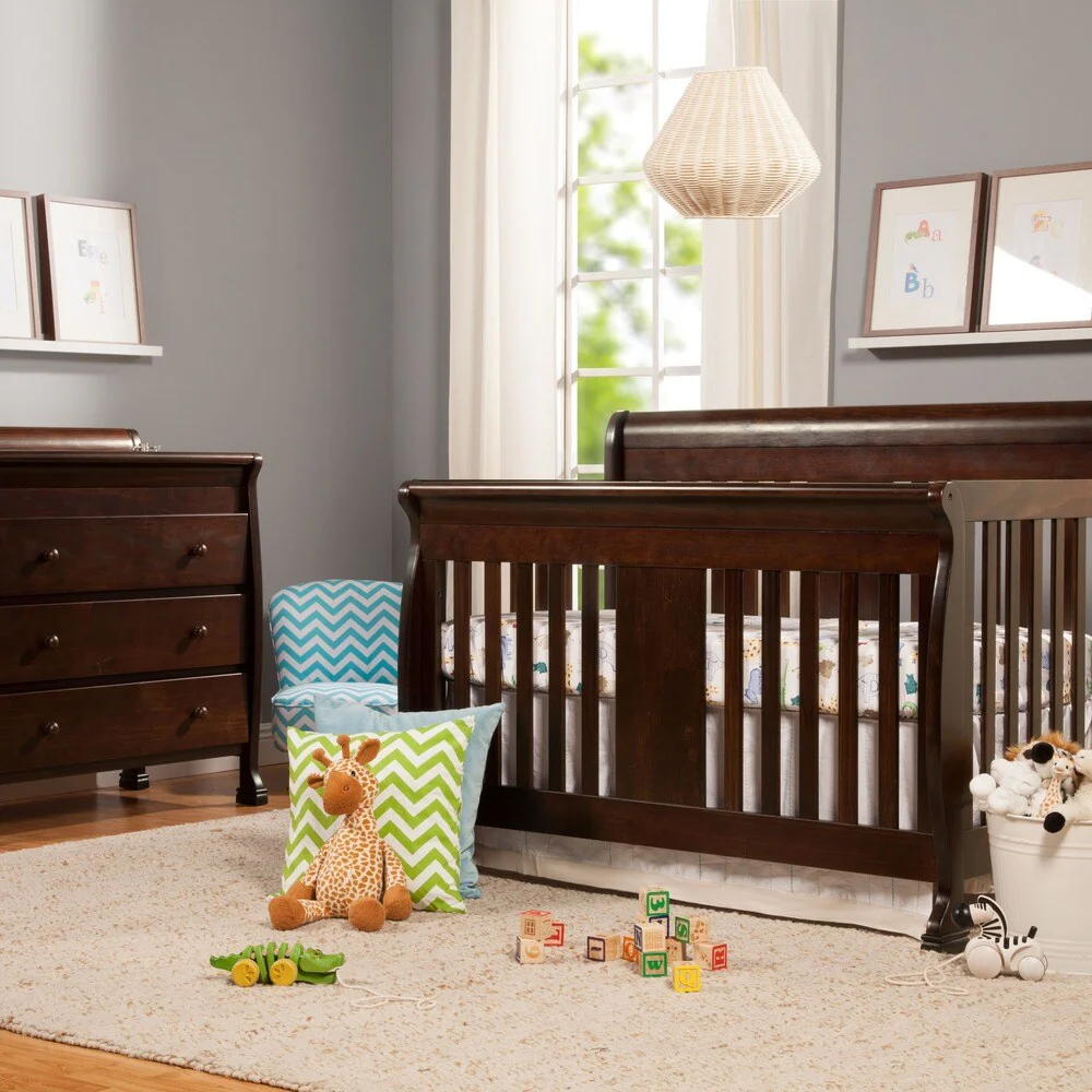 DaVinci Porter 4-In-1 Convertible Crib With Toddler Bed Conversion Kit