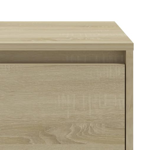 NNEVL Bedside Cabinet Sonoma Oak 45x34x44.5 cm Chipboard