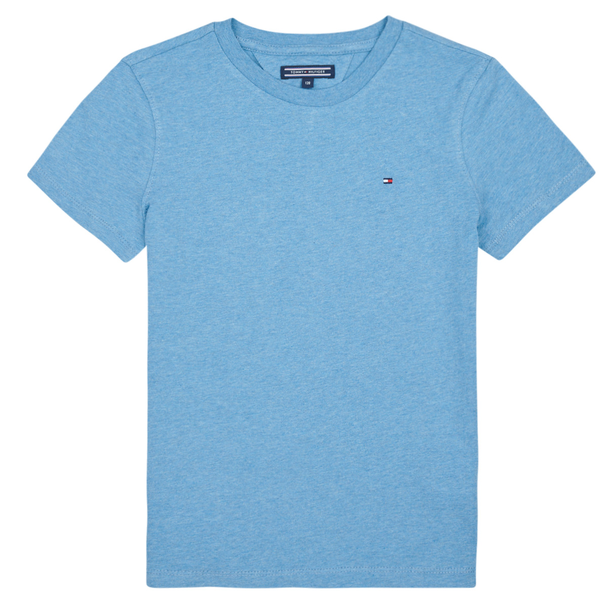 Tommy Hilfiger - BOYS BASIC CN KNIT S/S - Blue
