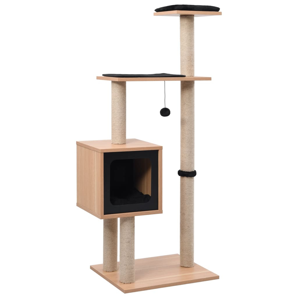Drzewko dla kota BrązMDF vidaXL
