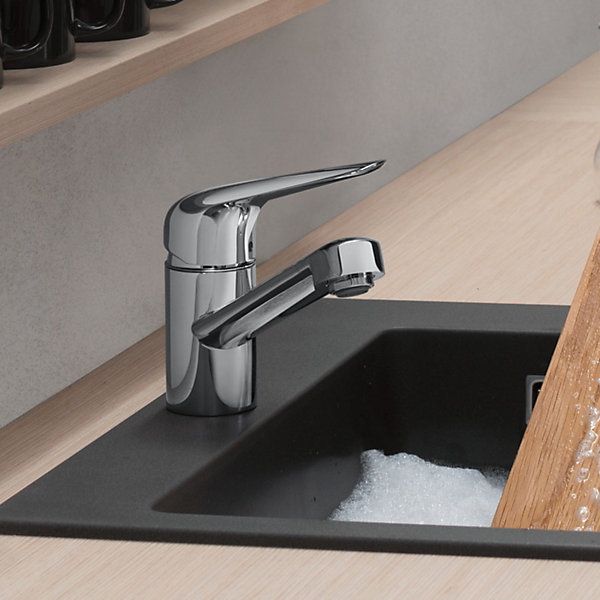 Mitigeur de cuisine 100 CoolStart / 2 vitesses, 1 jet chromé HANSGROHE Focus M42