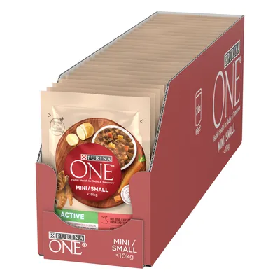 PURINA ONE Mini Active Beef & Carrots