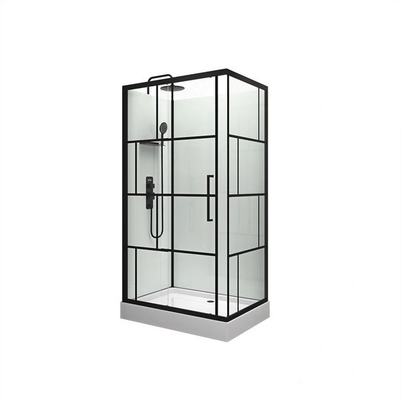 Komplettdusche »Bricks«, HxT: 225 x 80 cm