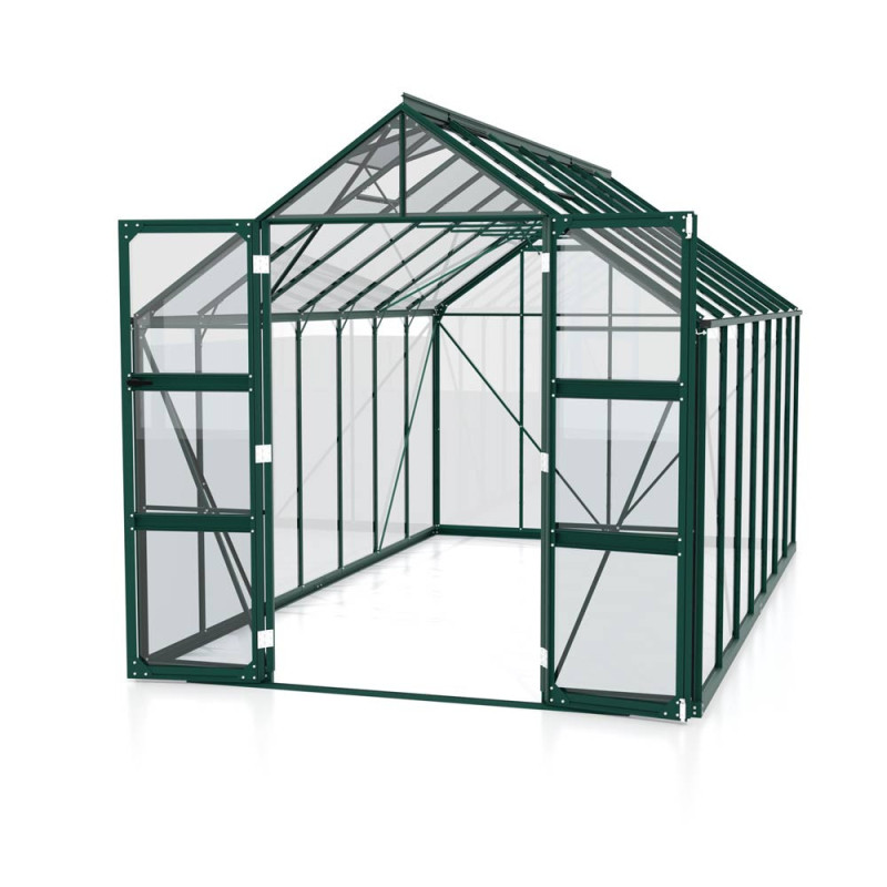 Serre en verre Domus verte 11,5 m² VITAVIA