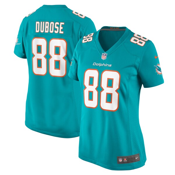 Grant DuBose Miami Dolphins Nike Women's  Game Jersey -  Aqua
