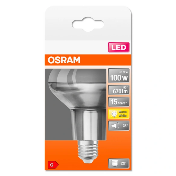 LED-Lampe »LED STAR R80«, 9,1 W, 240 V