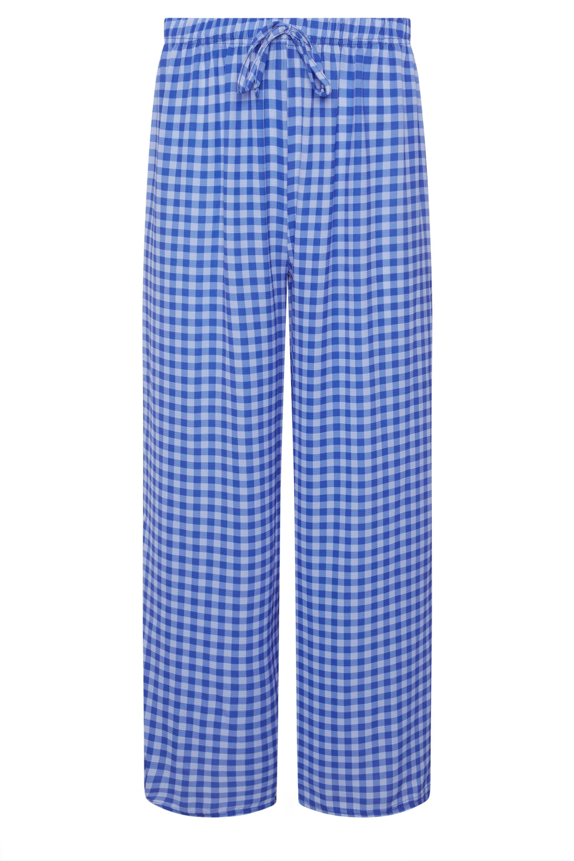 PixieGirl Petite Gingham Wide Leg Trousers
