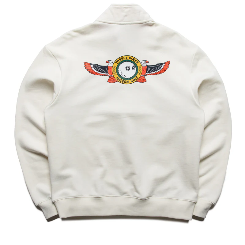 Malbon Golf x Torrey Pines Sweatshirt - Egret
