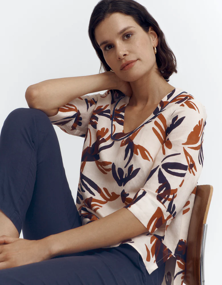Blouse imprimée COQUELICOT/87131/522