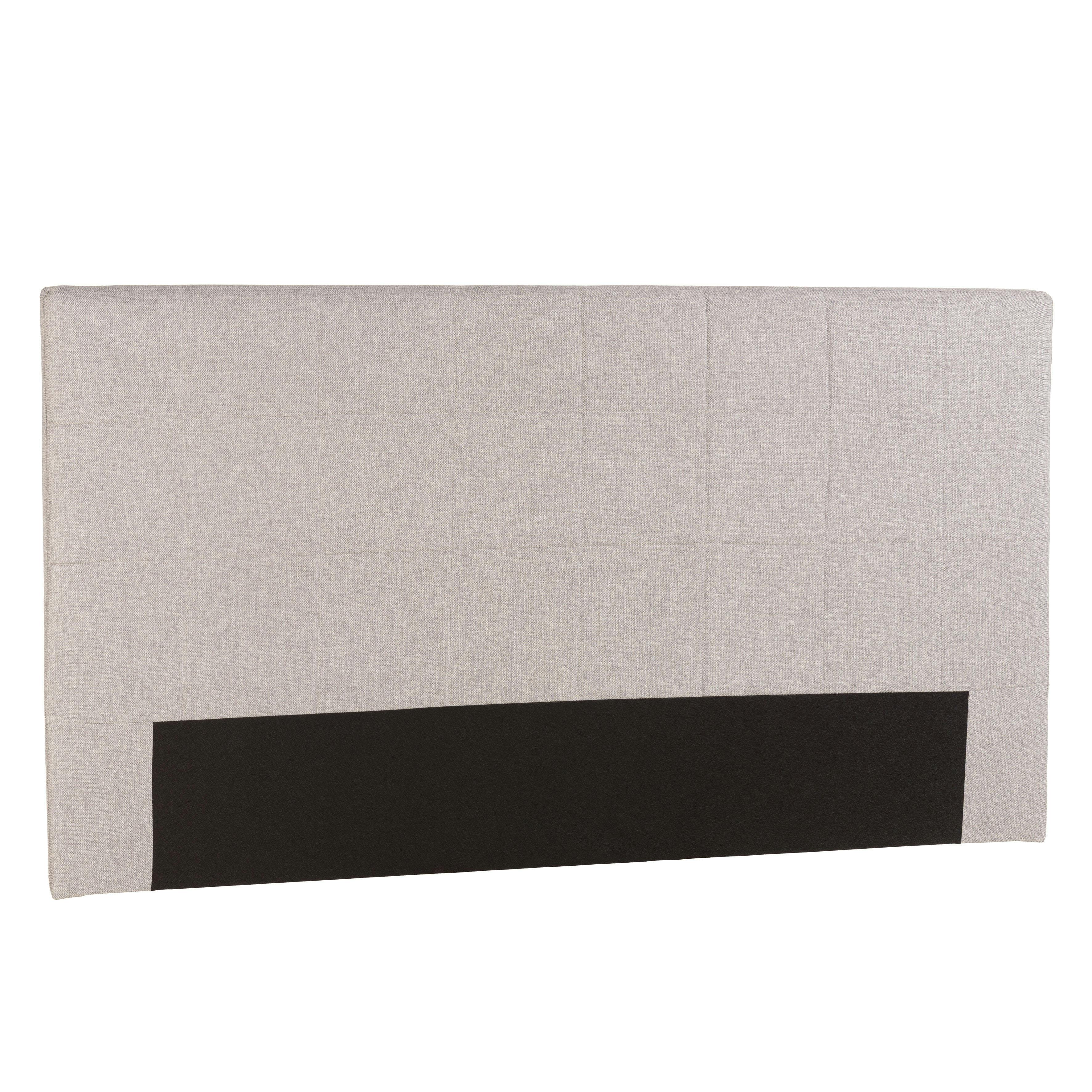 Tête de lit rembourrée pour lits 160/180cm couleur grise RIVANA