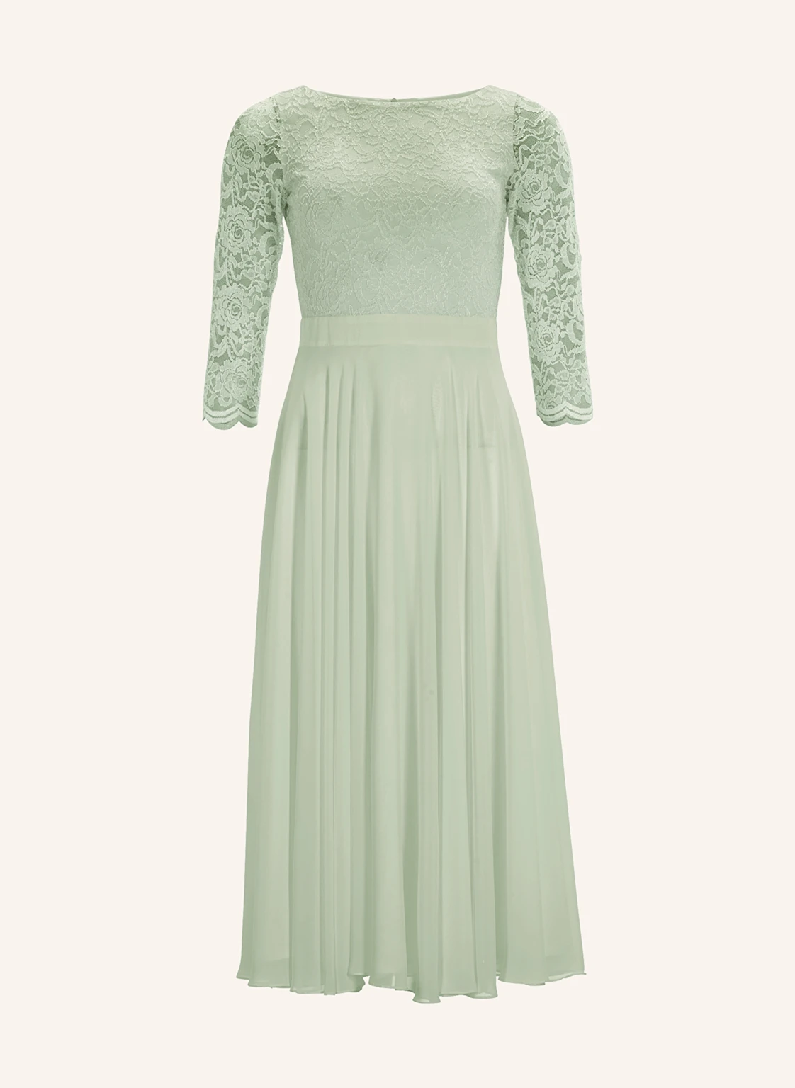 SWING Cocktailkleid mit Spitzenbesatz