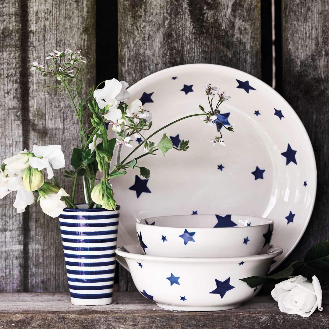 Seconds Blue Star Cereal Bowl