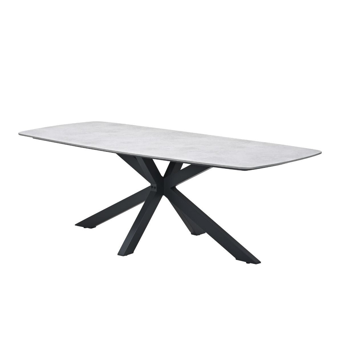 Garden Impressions Tuintafel Fiore 220x100xH72 cm - donker grijs