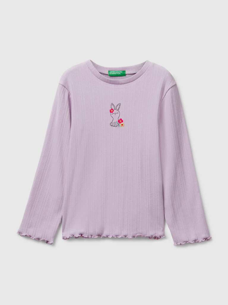 T-shirt with embroidery