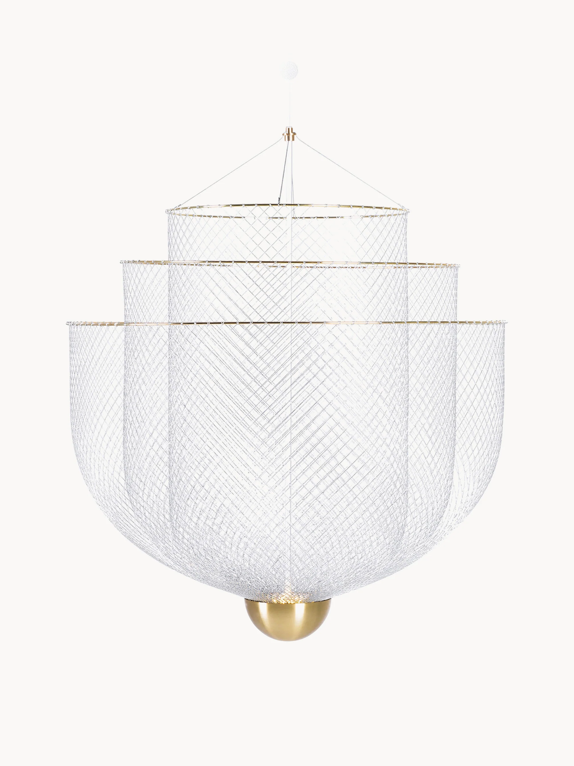LED-Kronleuchter Meshmatics Small
