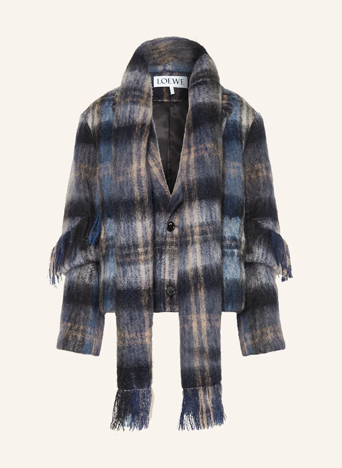 LOEWE Jacke mit Mohair