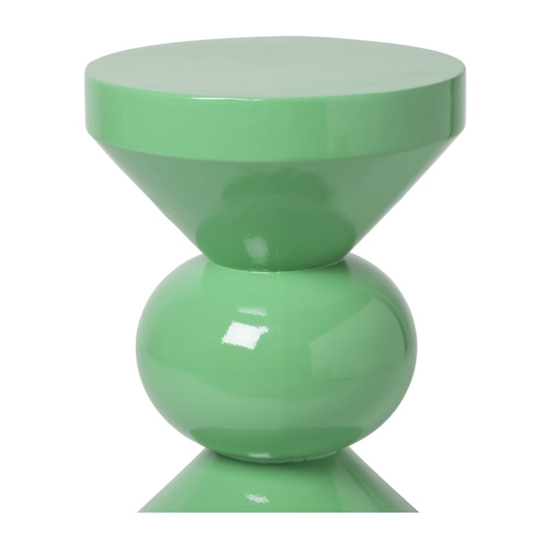 Bijzettafel diabolo - groen - &Oslash;33x50 cm