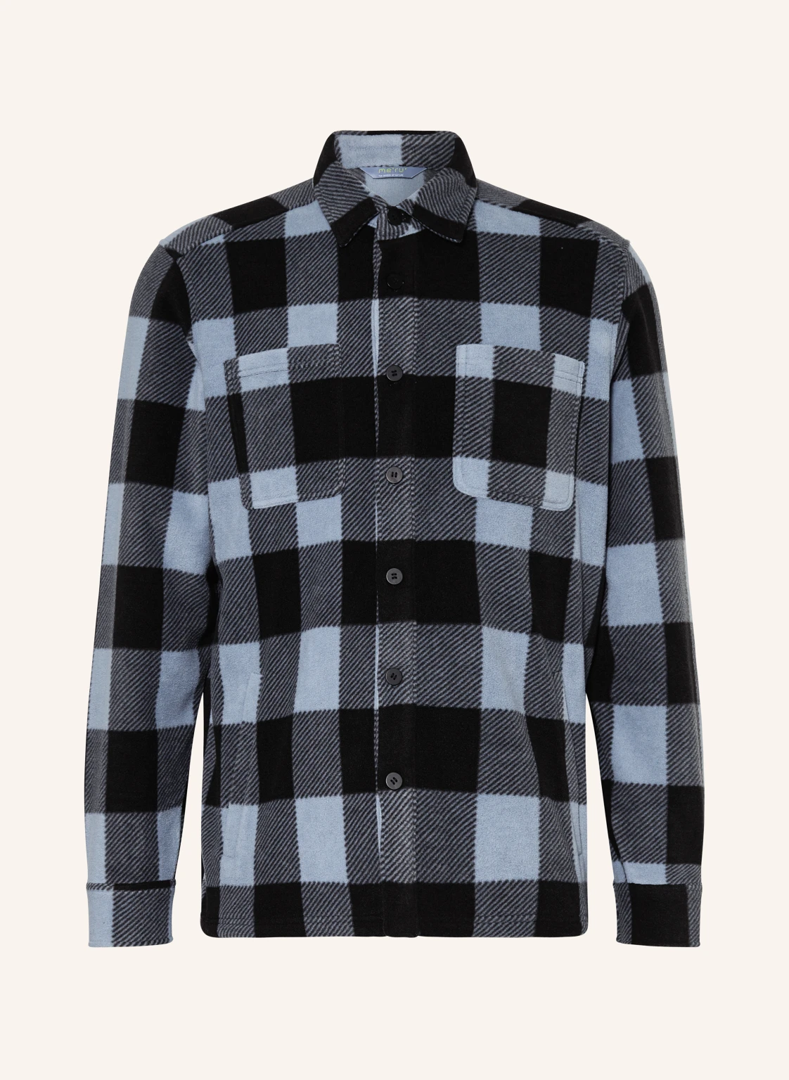me°ru' Fleece-Overshirt PESSAC