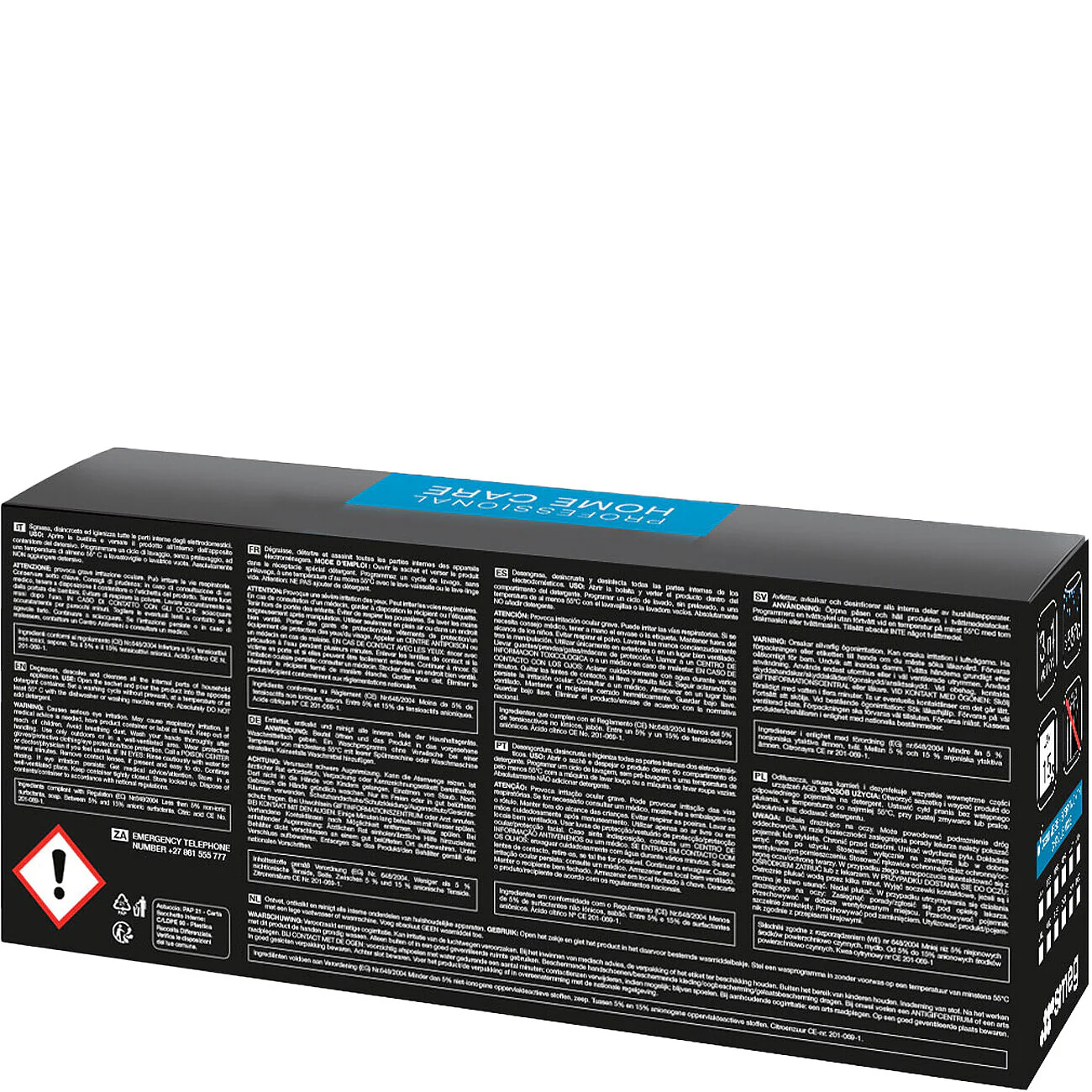 Descaler and degreaser for washing machine and dishwasher