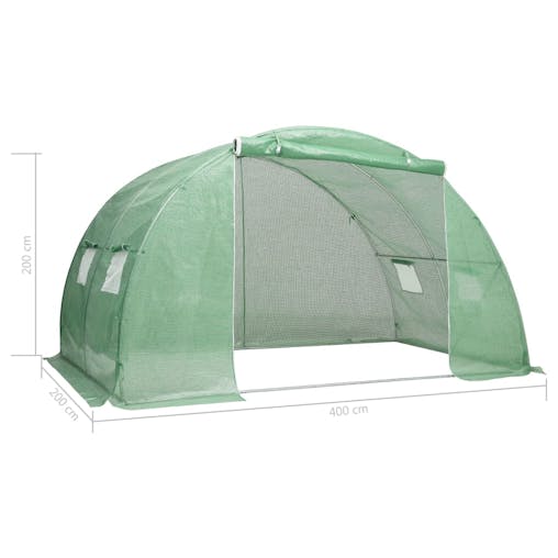 NNEVL Greenhouse 8 m&sup2; 2x4x2 m