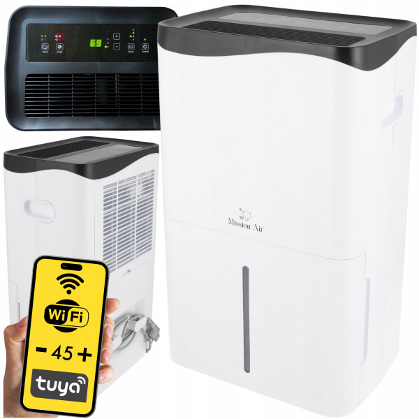 Osuszacz Powietrza Domowy Mission Air Prodry 50l/24h Wifi