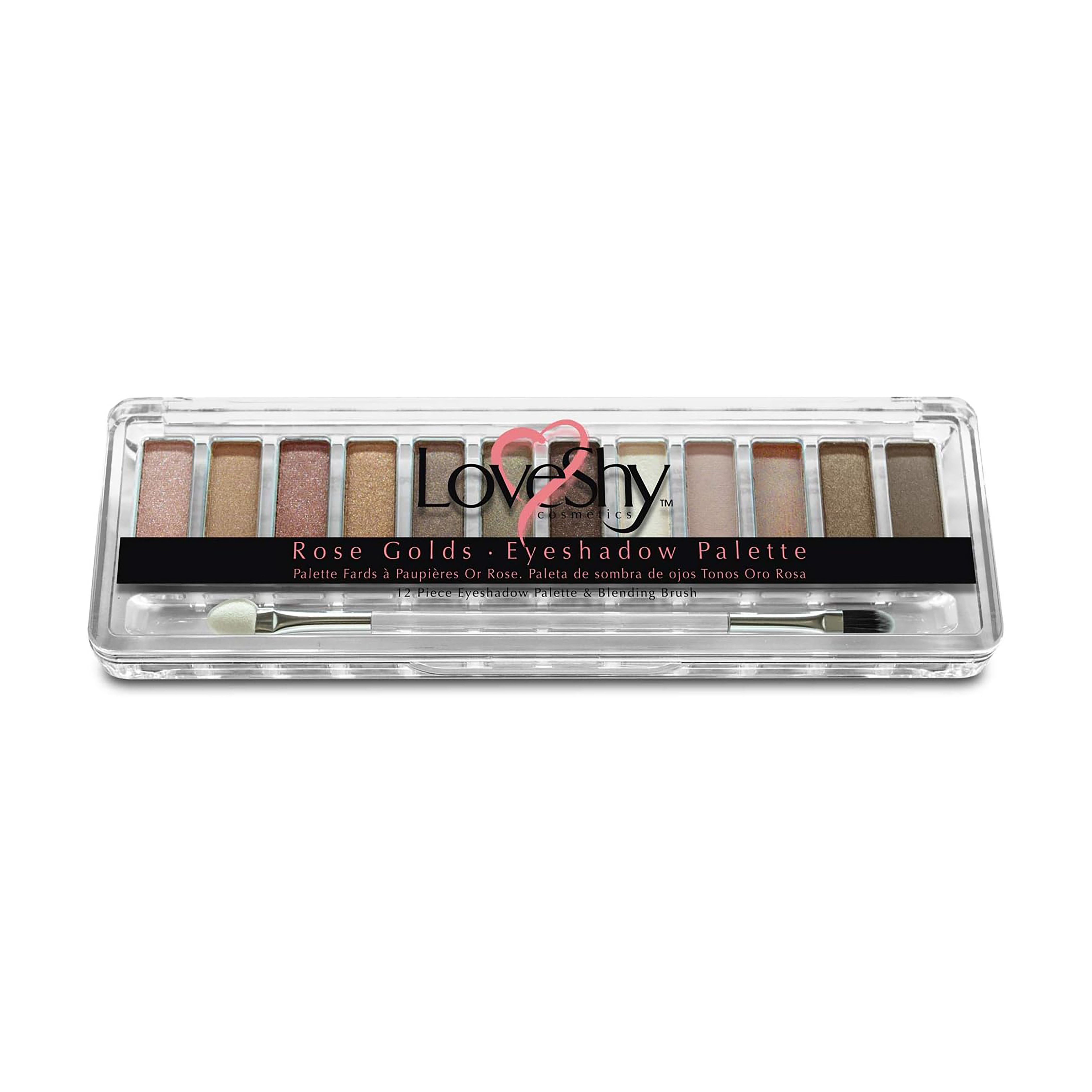 LoveShy Rose Gold Eyeshadow Palette