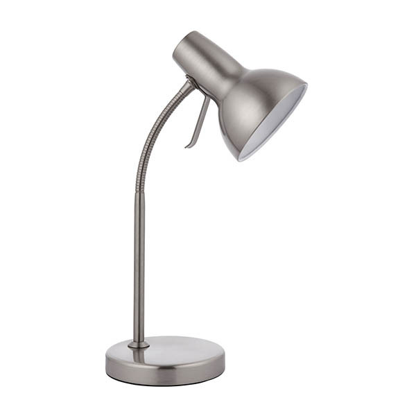 Lampka biurkowa AMALFI satynowy niklowy 1xGU10x10W IP20 Endon