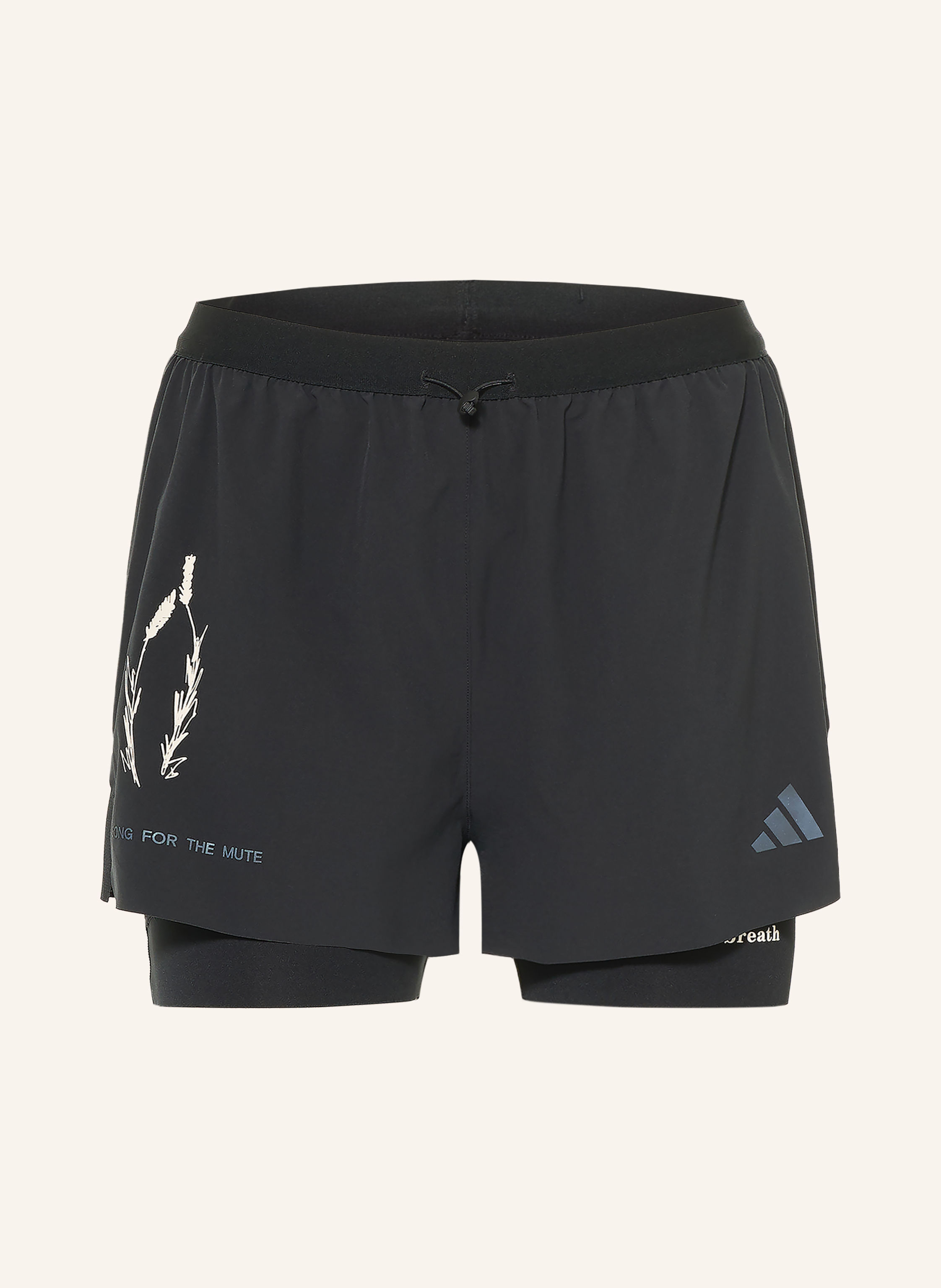 adidas 2-in-1-Laufshorts