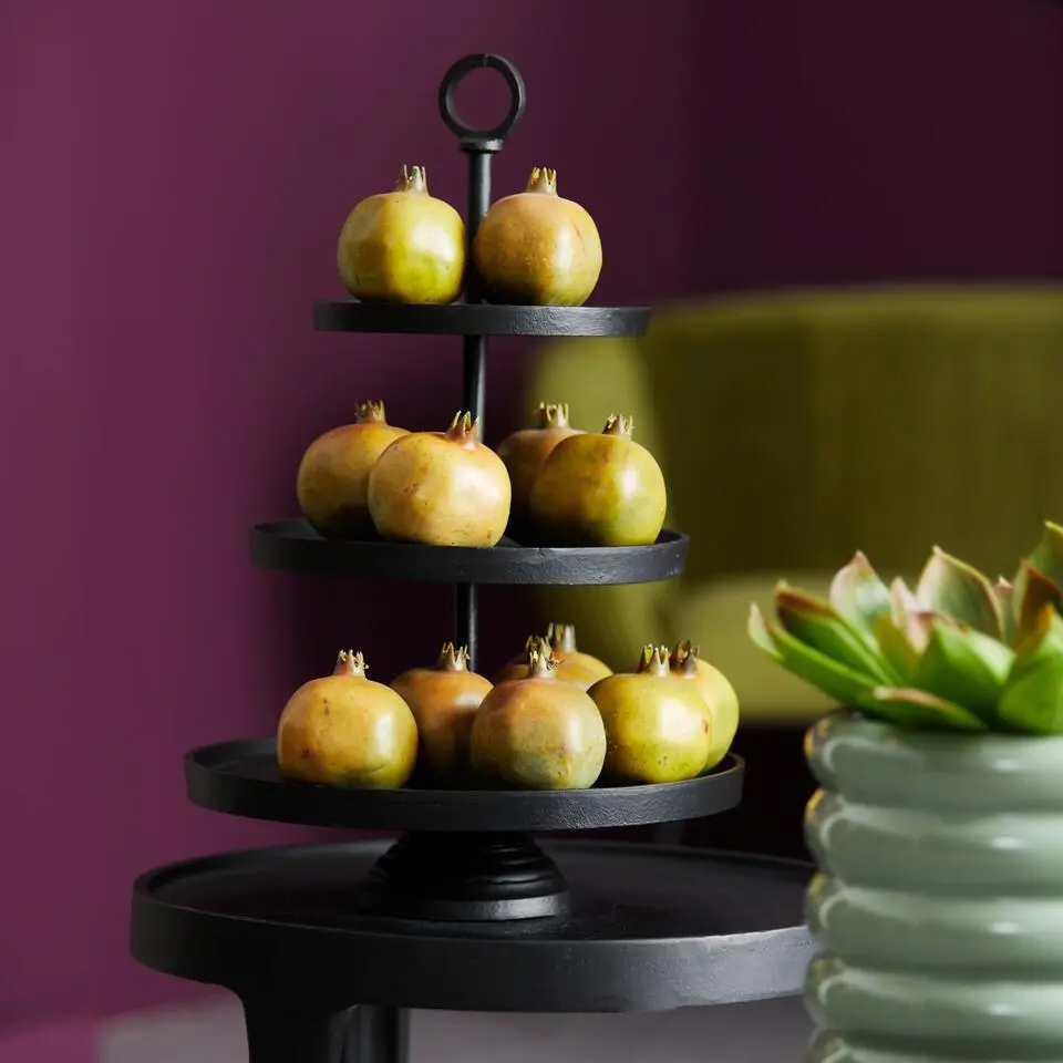 Etag&egrave;re Marozu - Zwart - 3 Laags