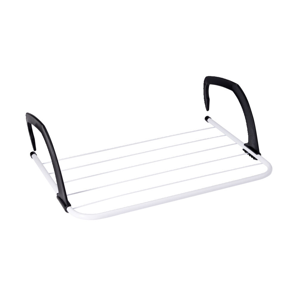 étendoir à linge pour radiateur 3m en fer blanc 51x34xH15cm