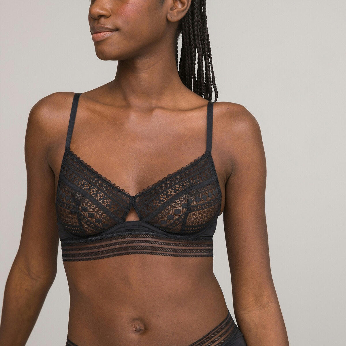Soutien-gorge corbeille en dentelle Nayea