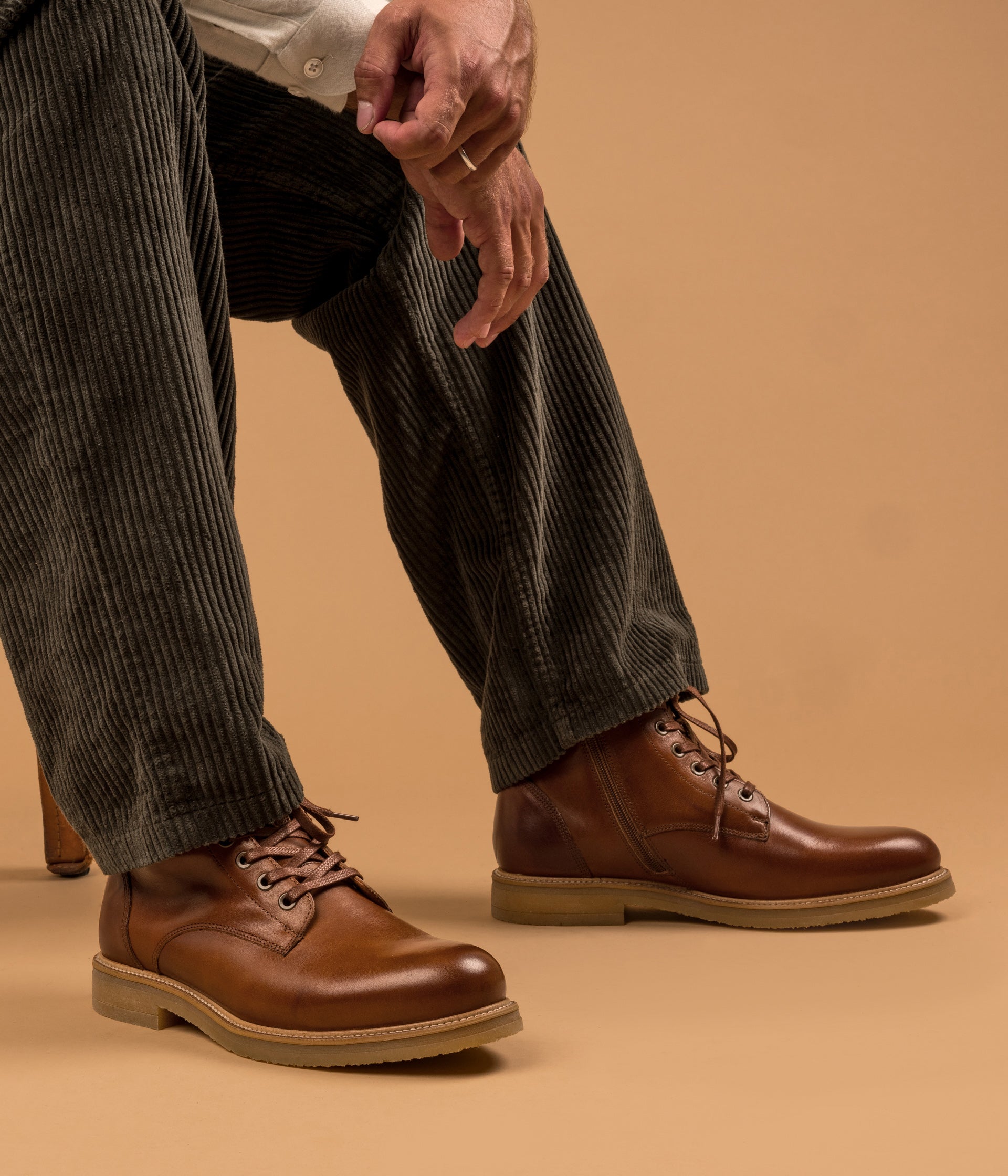 Boots Barret cognac
