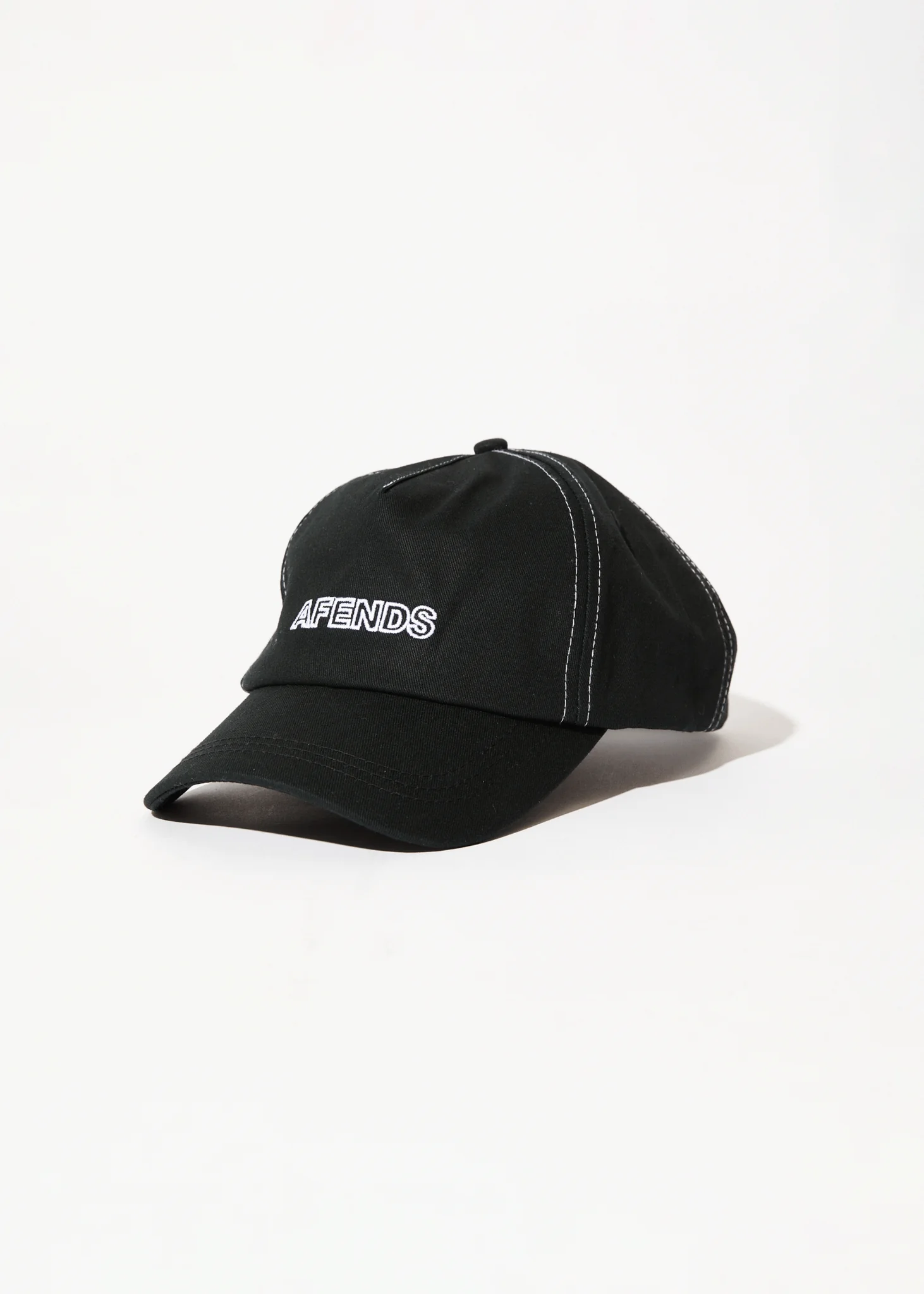 AFENDS Mens Outline - Trucker Cap - Black