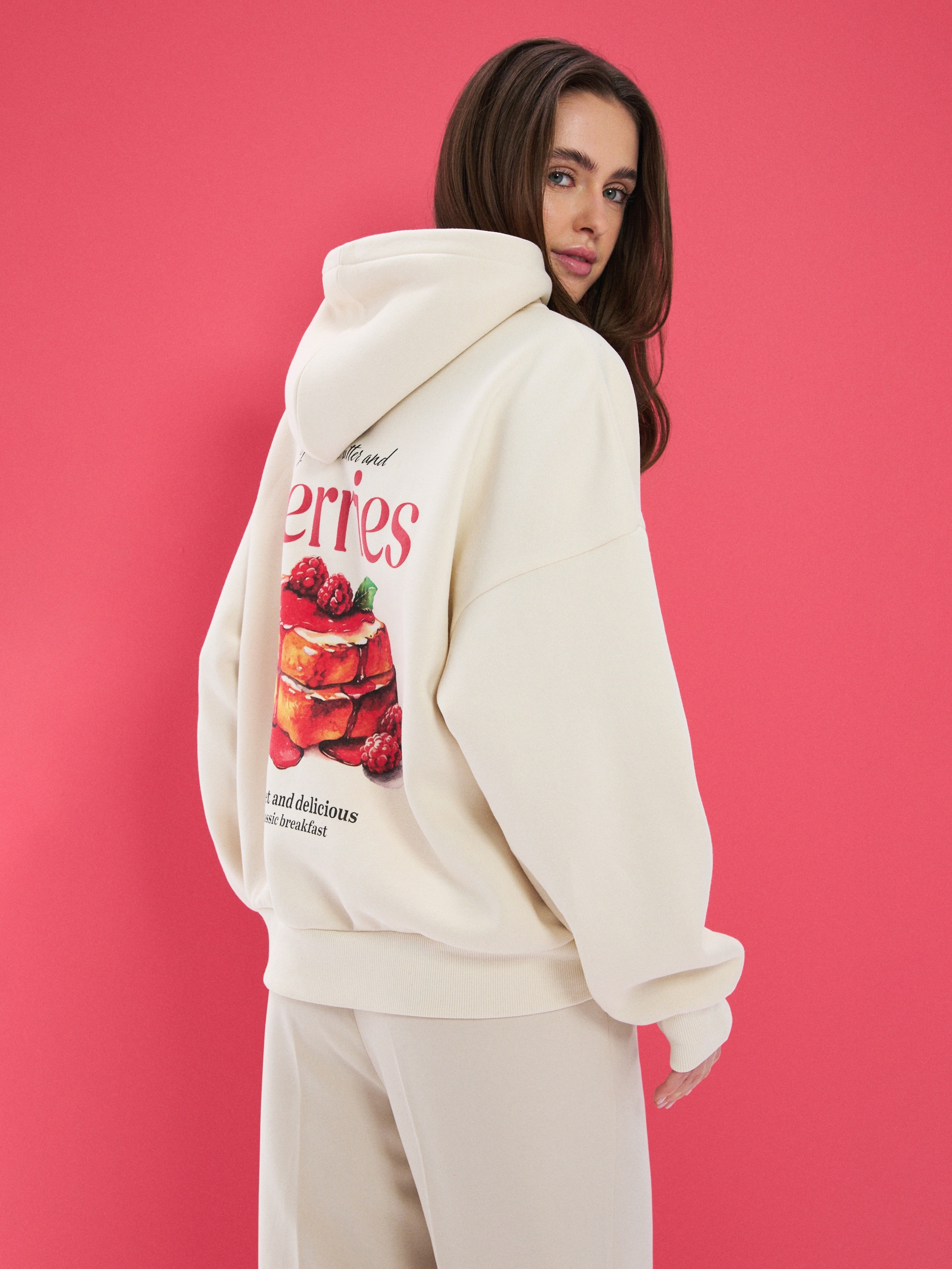 Bluza hoodie z nadrukiem