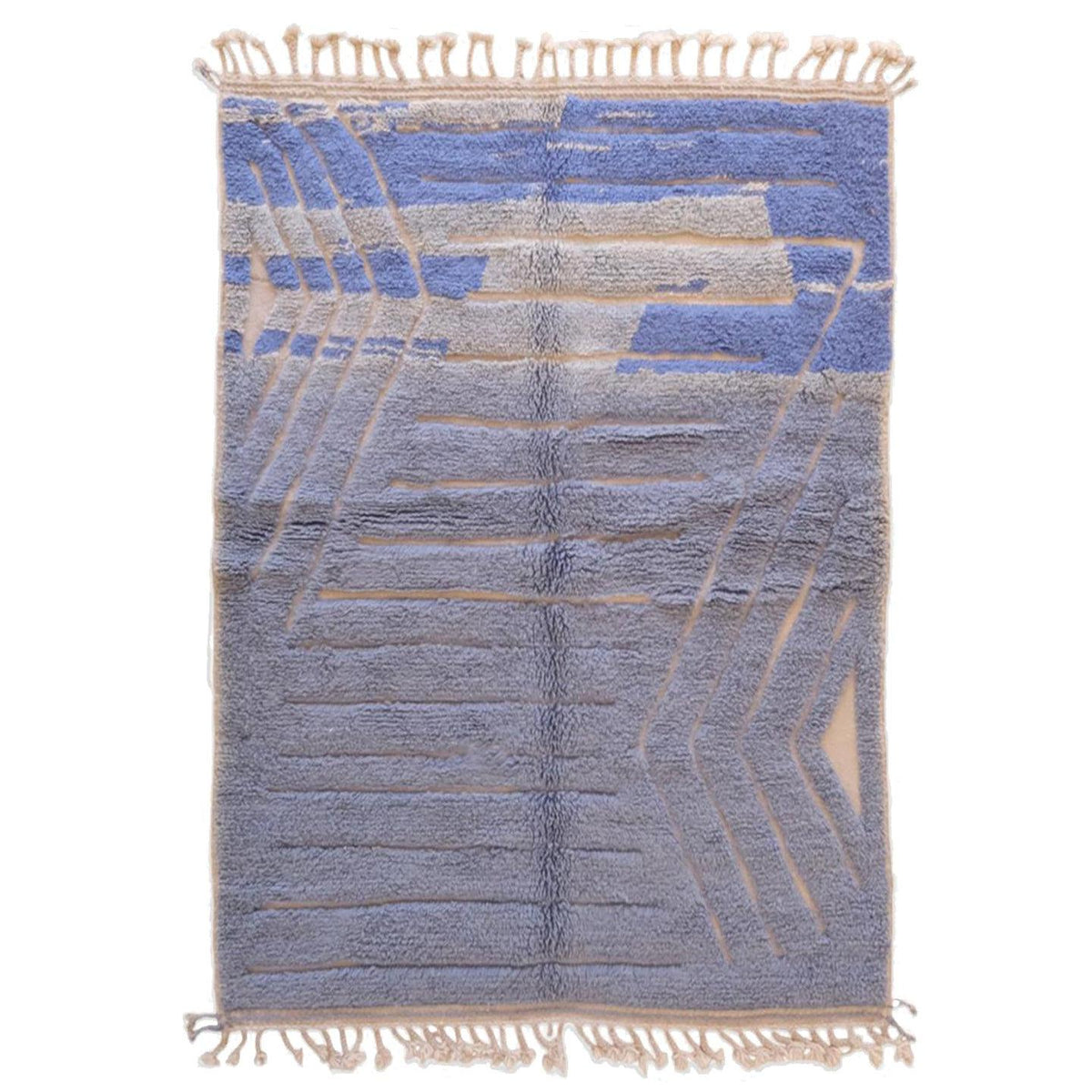 AFK Living vloerkleed Berber - handgemaakt - Wol - 80 cm x 240 cm